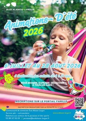 Animations Jeunesse été 2026
