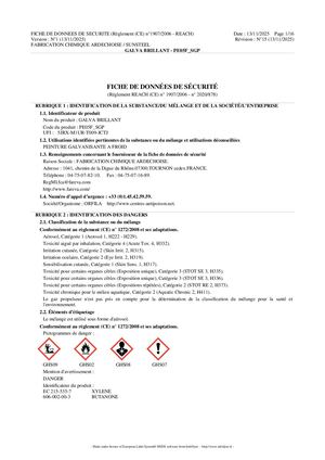 FDS - XM21 Galvanisant Super Brillant