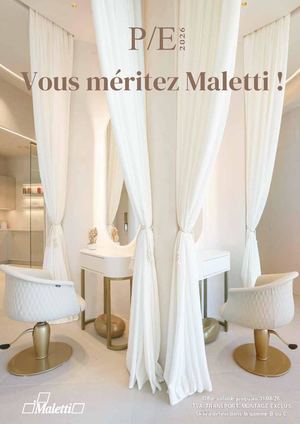 Maletti Promo Printemps Eté 2026