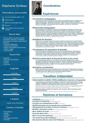 CV Stéphanie GROLLEAU