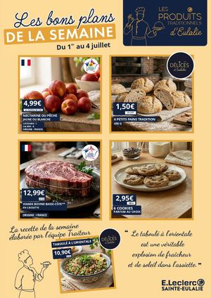 Délices d'Eulalie du 1er au 4 juillet