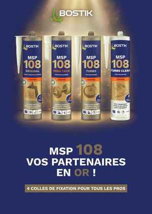 Bostik - Leaflet - Gamme MSP 108