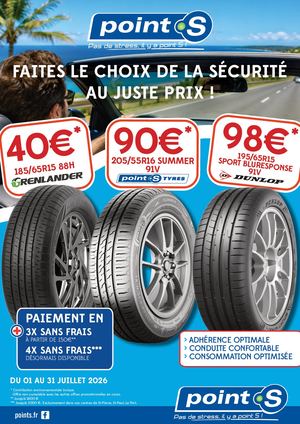Catalogue Point S - Juillet 2026