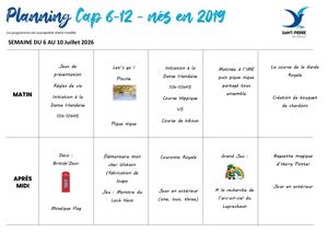 Juillet 26 Cap 2019