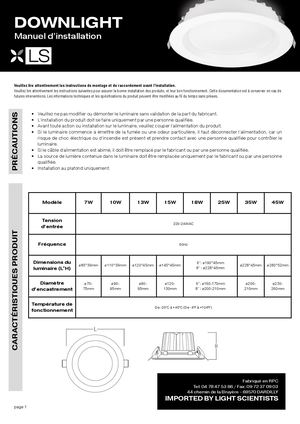 Downlight Talya • Horus Version Ls