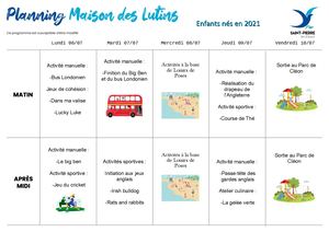 Juillet 26 Lutins 2021