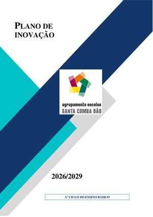 AESCD Plano de Inovação (2026 2029)
