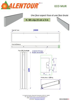 Mur en Pierre Prêt à poser - Alentour