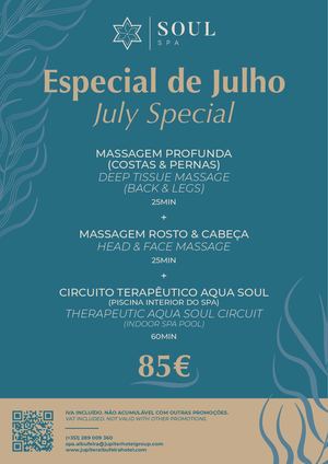 Promoção do mês do Soul Spa | Jupiter Albufeira Hotel