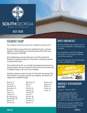 SGBC Newsletter | July 2026