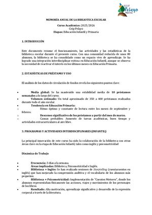 Memoria Biblioteca 2025-2026