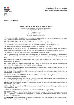 Ap 20260630 Restrictions Secheresse