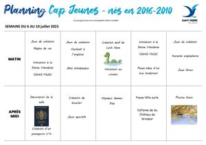 Juillet 26 Cap 2010 2016