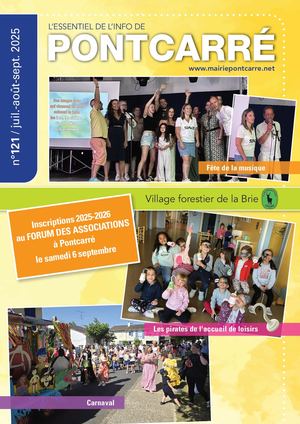 Bulletin 121 - Juillet Août Septembre 2025