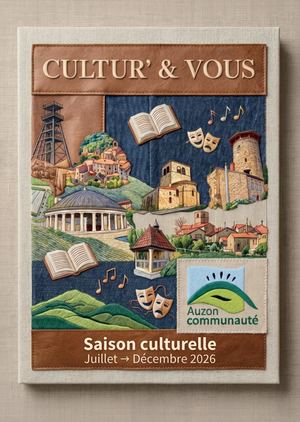 Saison Culturelle Auzon Communauté - Juillet à décembre 2026