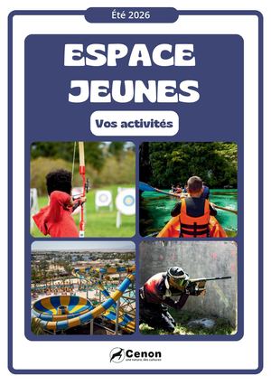 Programme Espace Jeunes - Été 2026