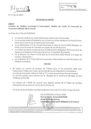 Décisions 01 07 2026
