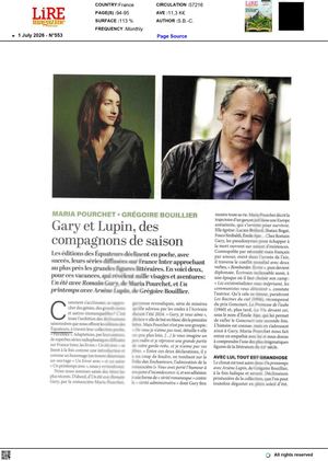 Un printemps avec Arsène Lupin, Grégoire Bouillier / France Inter - Les Equateurs