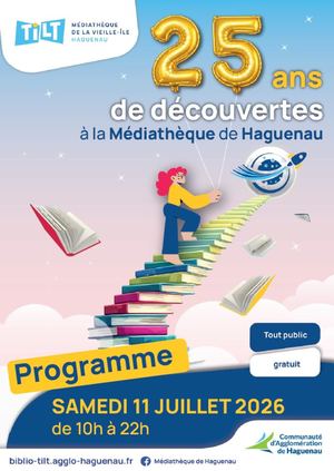 Programme 25 Ans Médiathèque