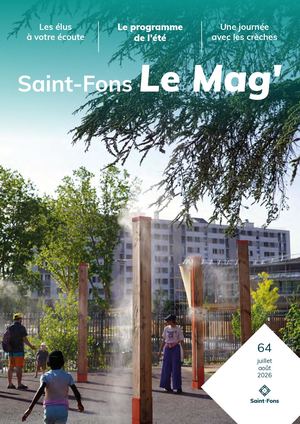 Saint-Fons le Mag n°64 Juillet Août 2026