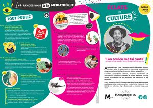 Programme Eclats De Culture Juillet Août 26