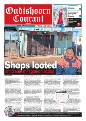 Oudtshoorn Courant 2 Julie 2026