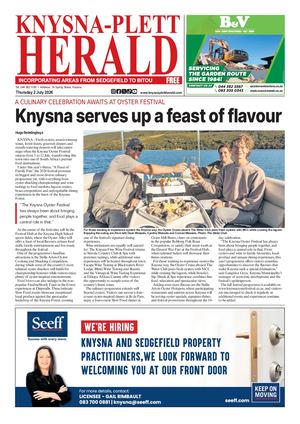 Knysna Plett Herald 2 July 2026