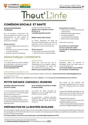 Mensuel Juillet Aout 2026 Numero 3