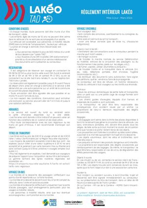 Règlement Intérieur Lakéo