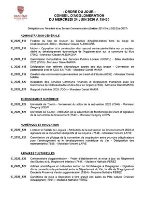 Conseil du 24 06 2026