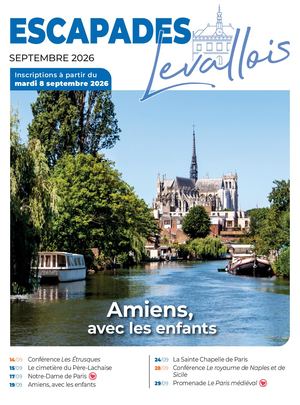 ESCAPADES SEPTEMBRE 2026
