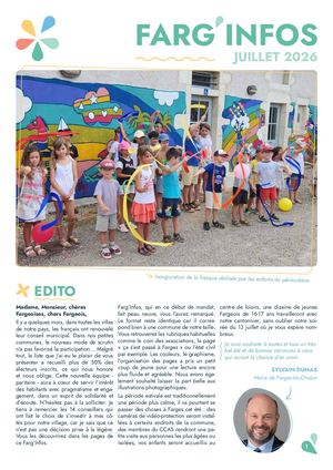 Farges-lès-Chalon - Bulletin juillet 2026