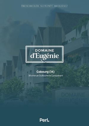 Brochure Perl Cabourg Le Domaine D'eugénie