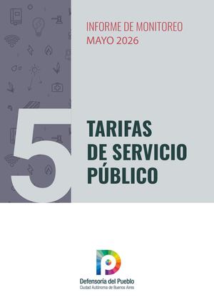 Informe Monitoreo De Tarifas De Servicios Públicos Mayo 2026