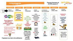 Planning Soueix Semaine 27 Définitif