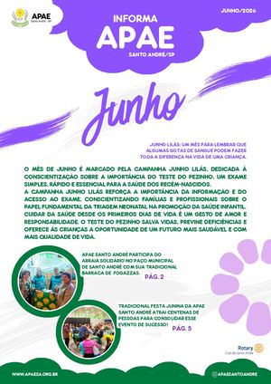 Boletim APAE Informa - Junho 2026