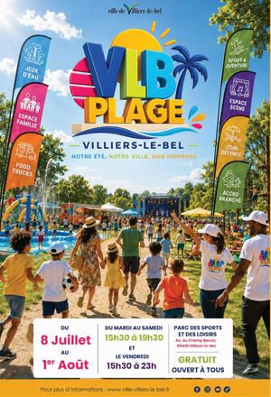 VLB Plage : l’été s’installe au Parc des Sports et des Loisirs