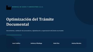 Optimizacion Tramite Documental