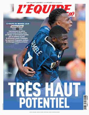 2026 07 01 Diario L Equipe Fr