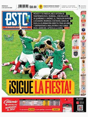 2026 07 01 Diario Esto Mx