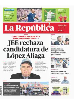 2026 07 01 Diario La Republica