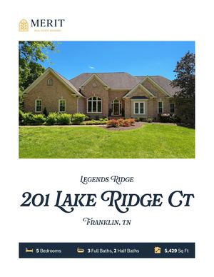 201 Lake Ridge Ct | MERIT Real Estate Advisors
