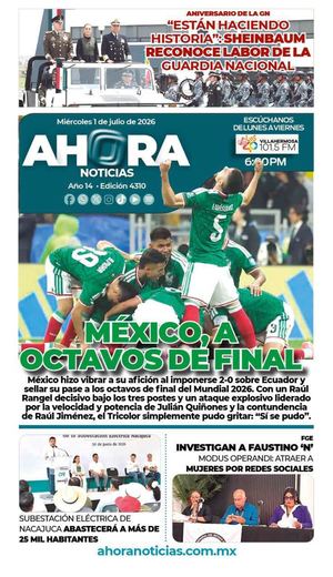 MIÉRCOLES 1 DE JULIO DEL 2026