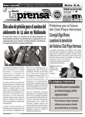Miércoles 1° De Julio