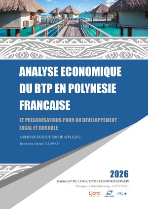 ANALYSE ECONOMIQUE DU BTP EN POLYNESIE FRANCAISE _ PRECONISATIONS POUR UN DEVELOPPEMENT LOCAL ET DURABLE