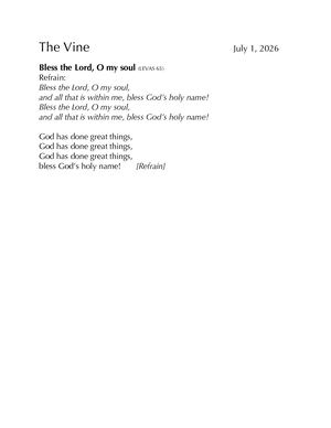 20260701 Vine Music