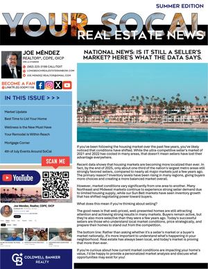 Your Real Estate News from Joe Mendez