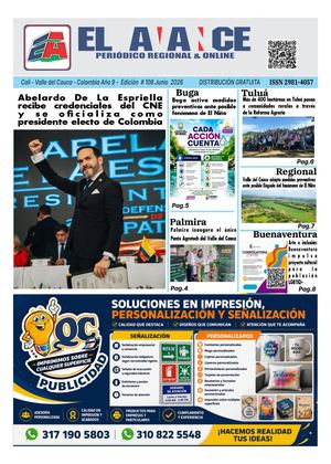 Periodico El Avance Edicion #108 Junio