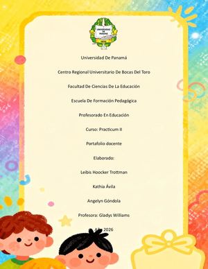 Portafolio Docente