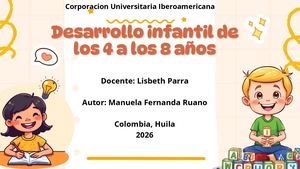 Cartilla Interactiva Desarrollo Infantil 4–8 Años